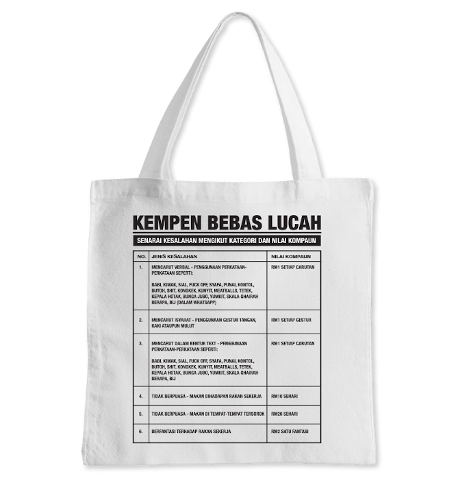 Thinker Compound Totebag White