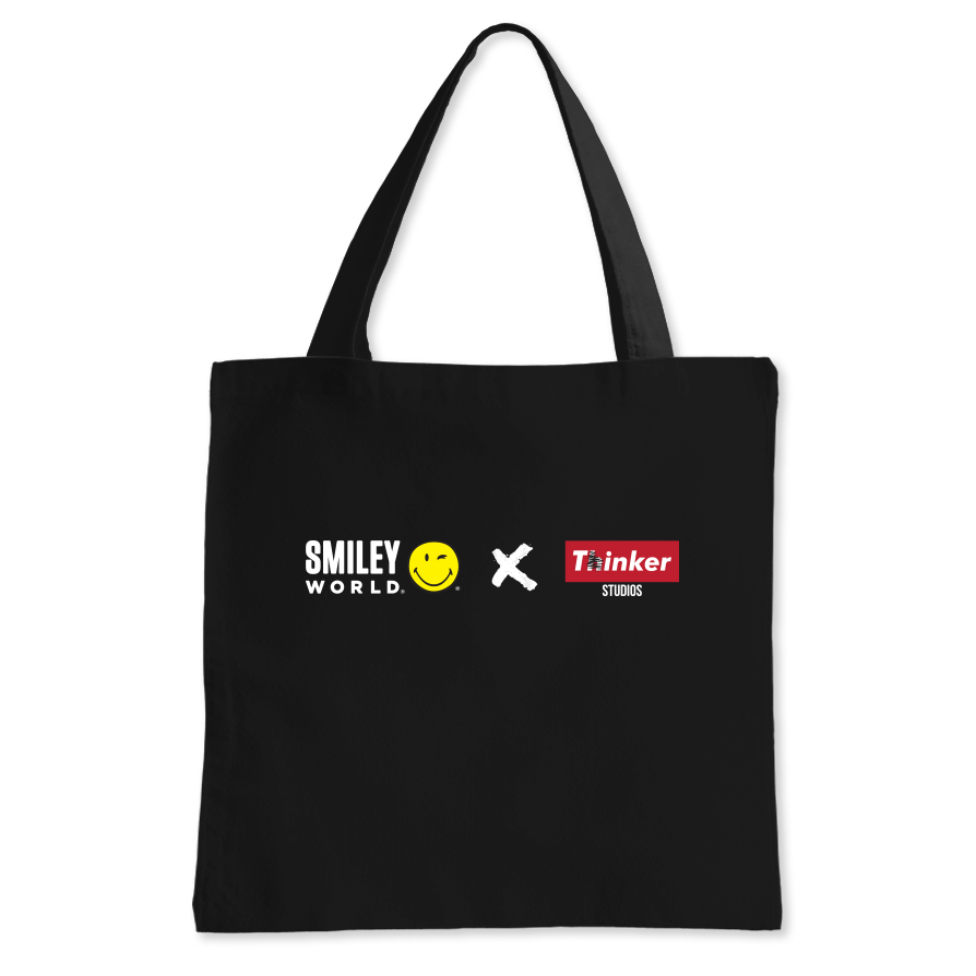 Smile Back To School Totebag Black