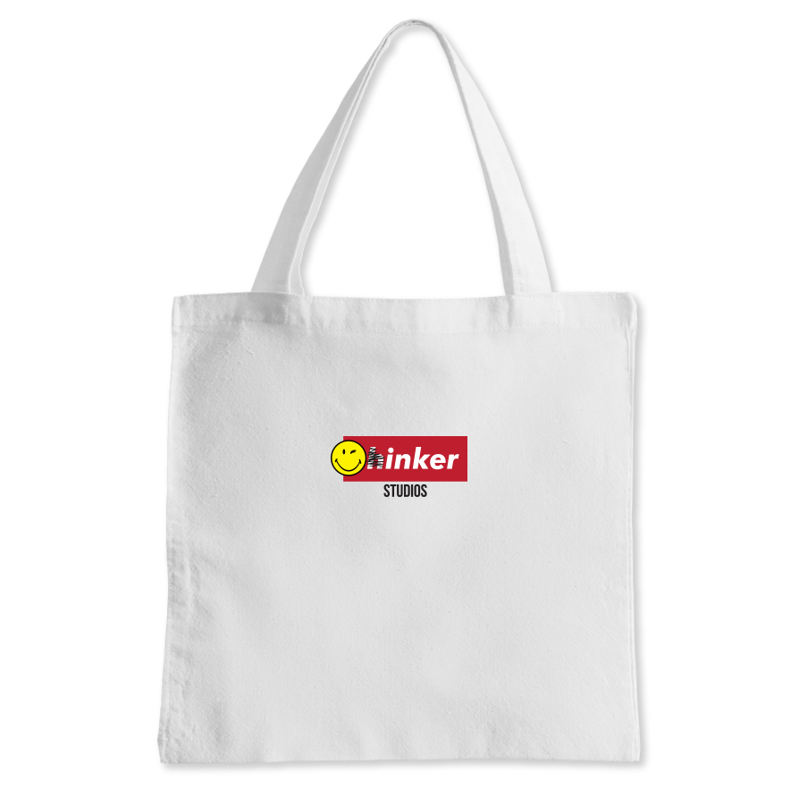 SmileyWorld x Thinker Totebag White
