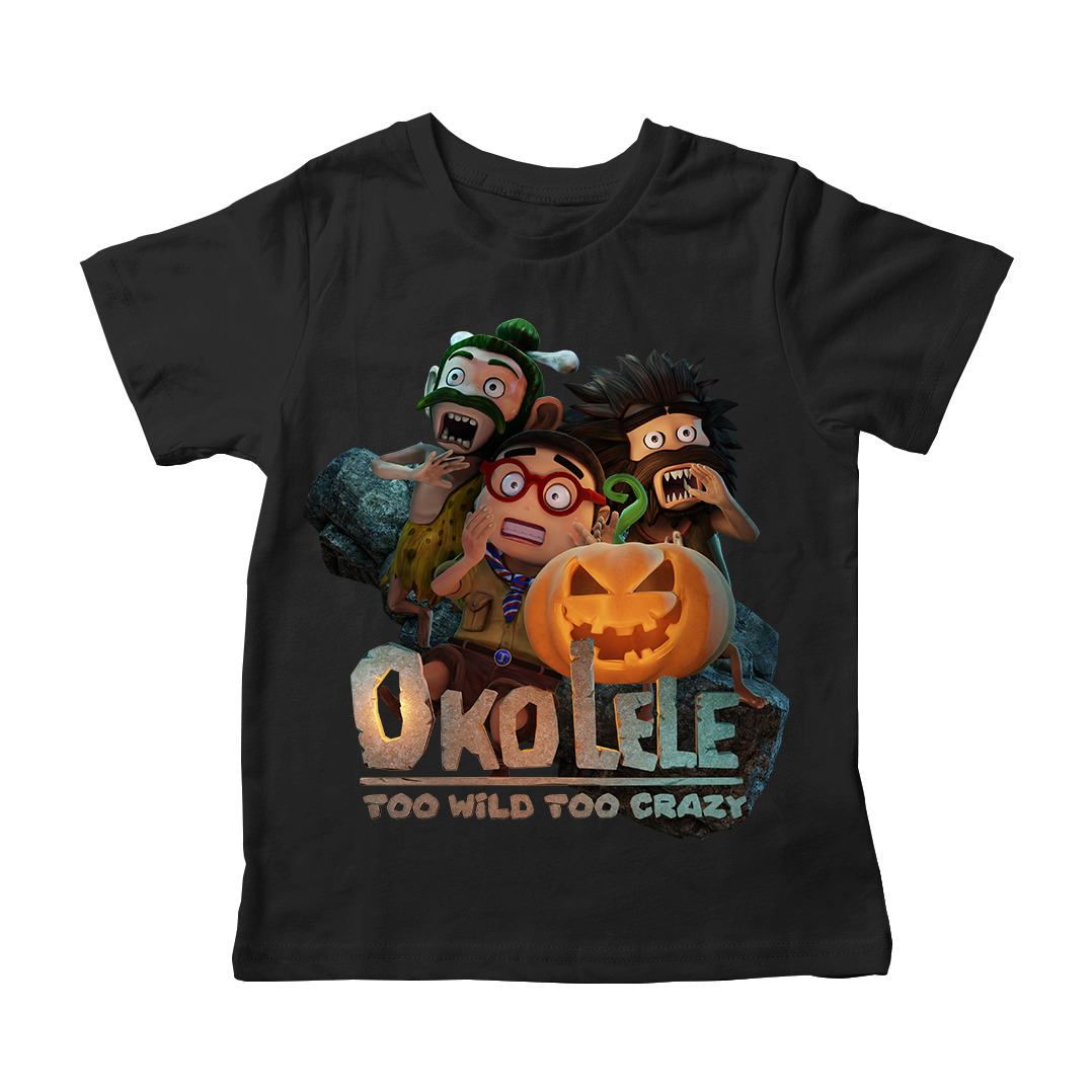 Okolele Halloween T-shirt 1 Black