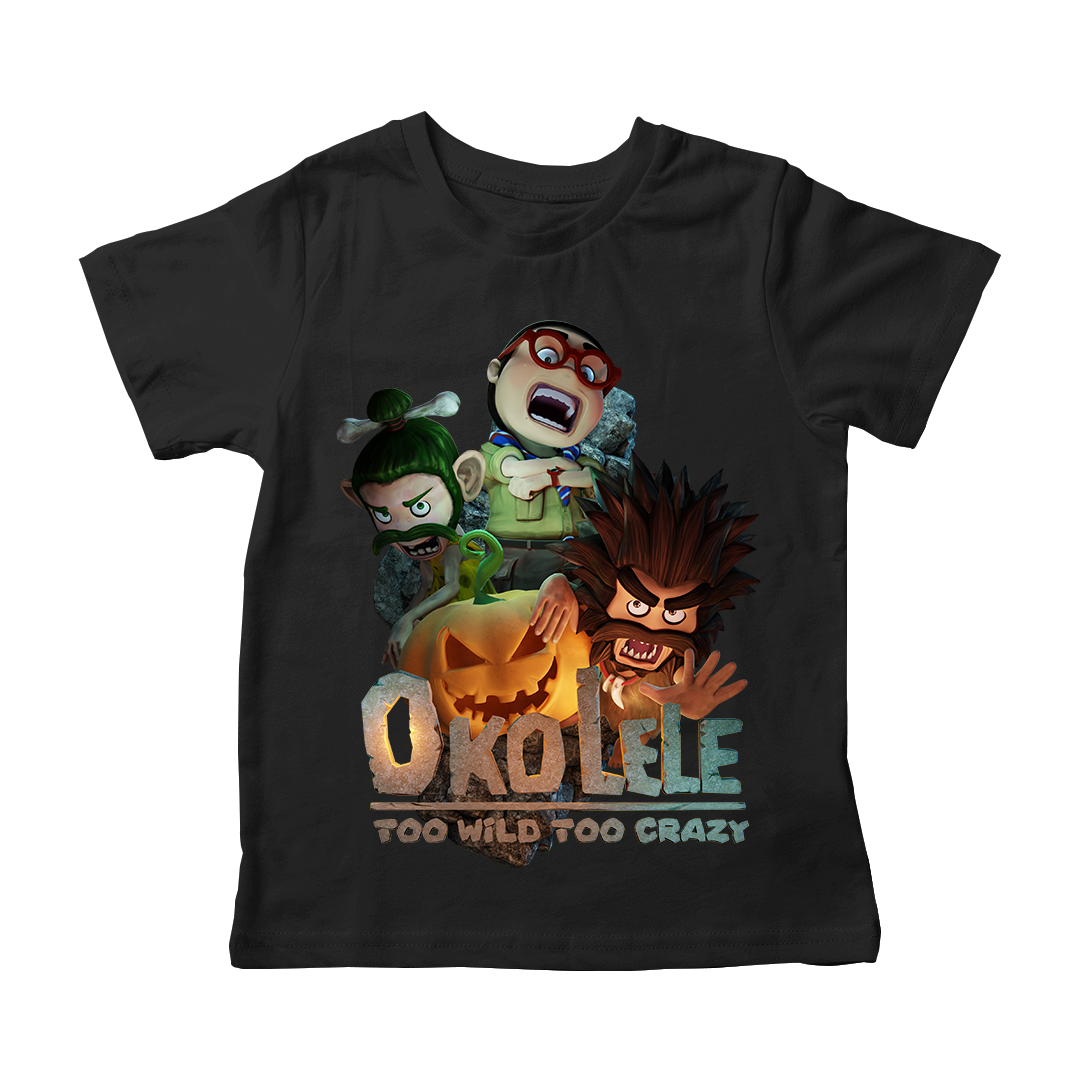 Okolele Halloween T-shirt 2 Black