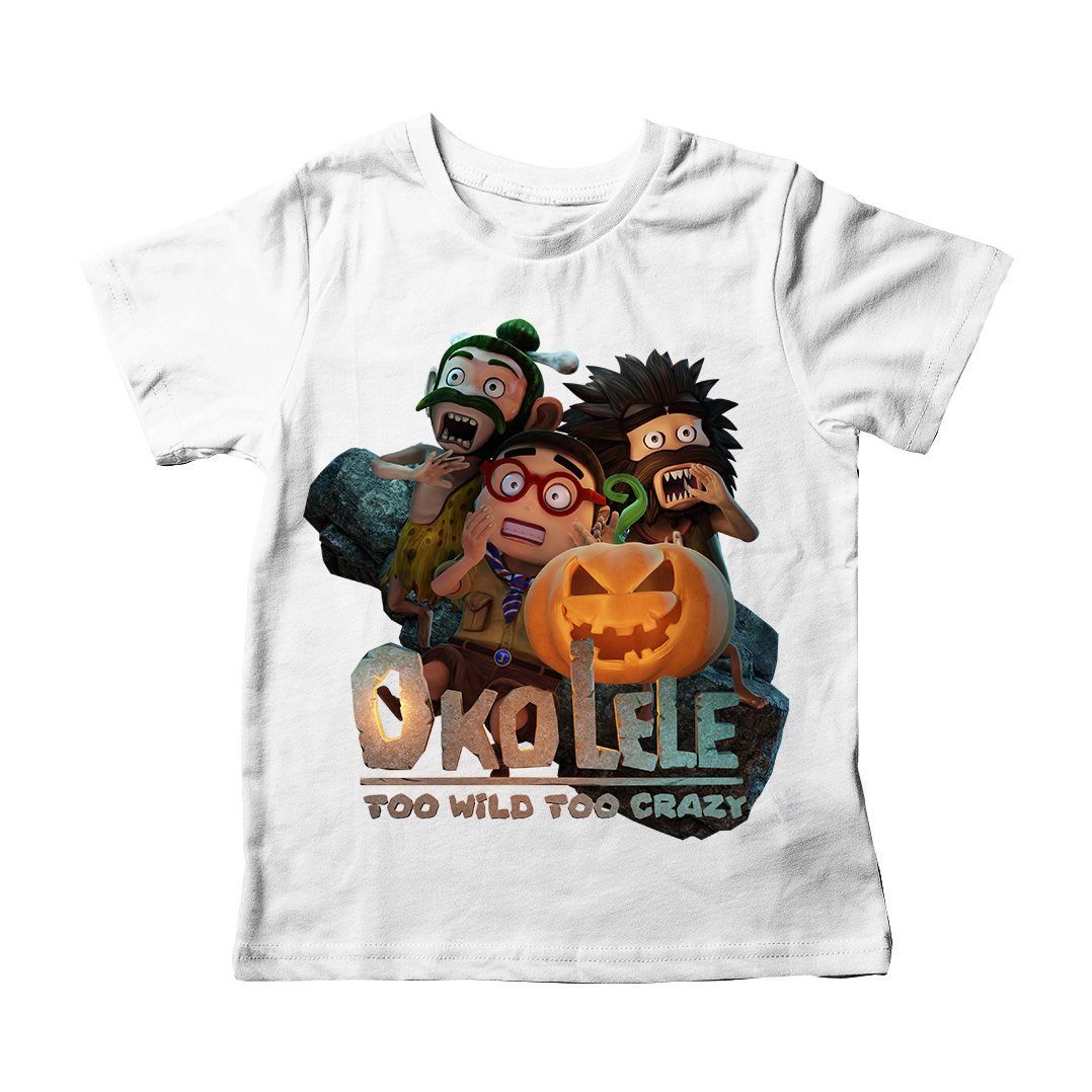 Okolele Halloween T-shirt 1 White
