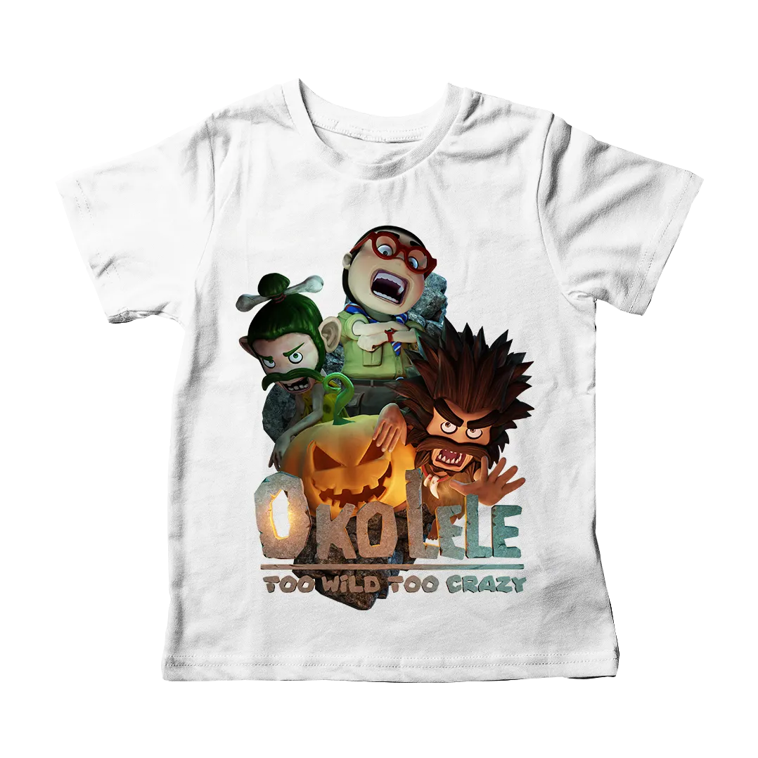 Okolele Halloween T-shirt 2 White